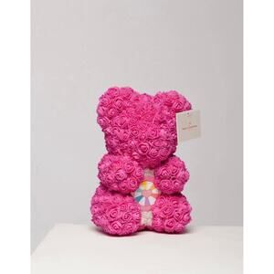 Handmade Adorable Magenta “Name A Bear” or Care Bear